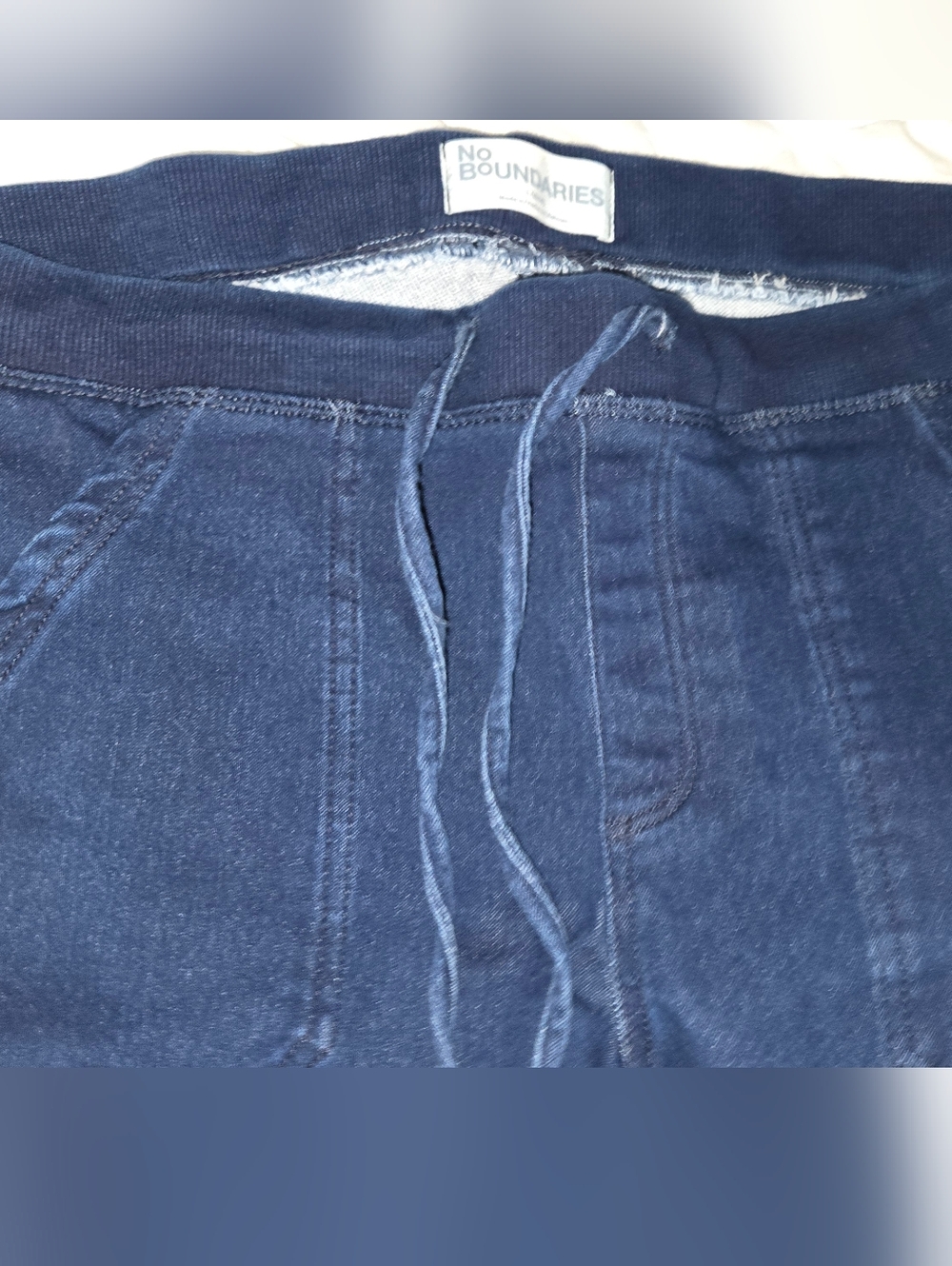 No Boundaries Women’s Dark Blue Boot Cut Jeans